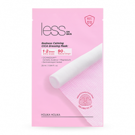 Less On Skin Redness Calming CICA Dressing Mask (2-pcs) 